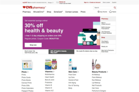 Get creative - CVS site