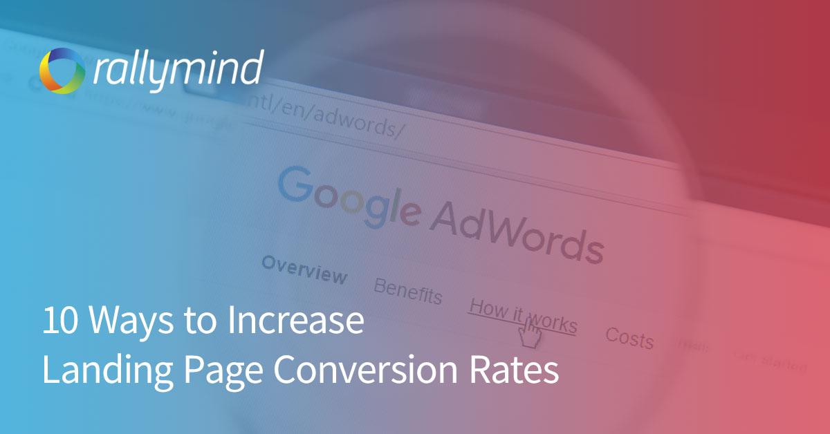 Increat Landing Page Conversion Rates